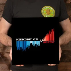 Midnight Oil - Resist 2xLP Vinyl Record (Red Coloured Vinyl)