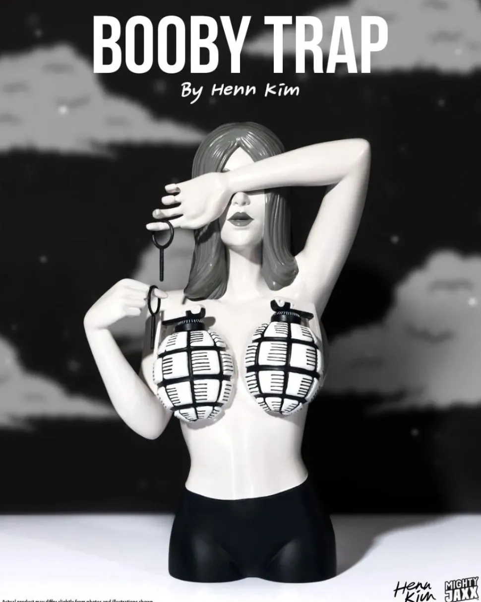 Mighty Jaxx - Booby Trap 8" Statue by Henn Kim