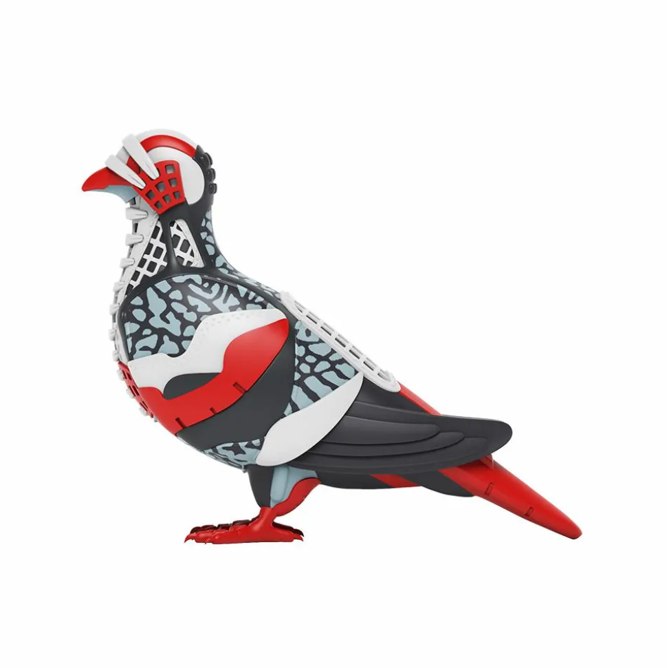 Mighty Jaxx - Pigeon in Flight 8" Vinyl Figure by Jeff Staple