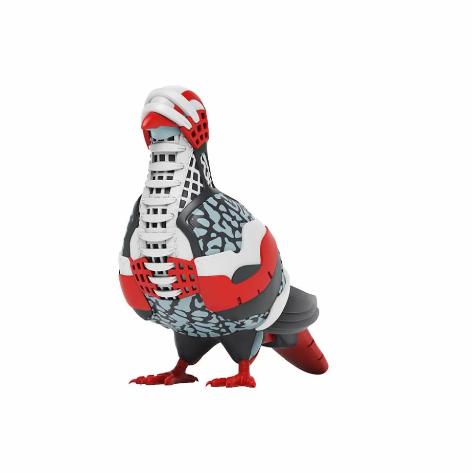 Mighty Jaxx - Pigeon in Flight 8" Vinyl Figure by Jeff Staple