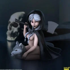 Mighty Jaxx - The Huntress (Grim Edition) 8" Statue