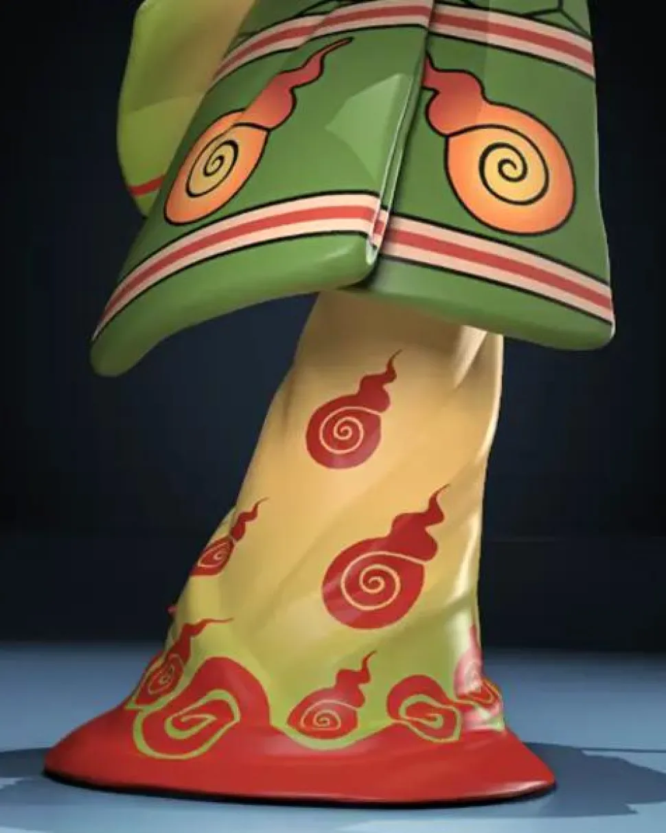 Mighty Jaxx - Ukiyo-E Rickshaw Kart: Turtle Daimao 6" Statue by Jed Henry