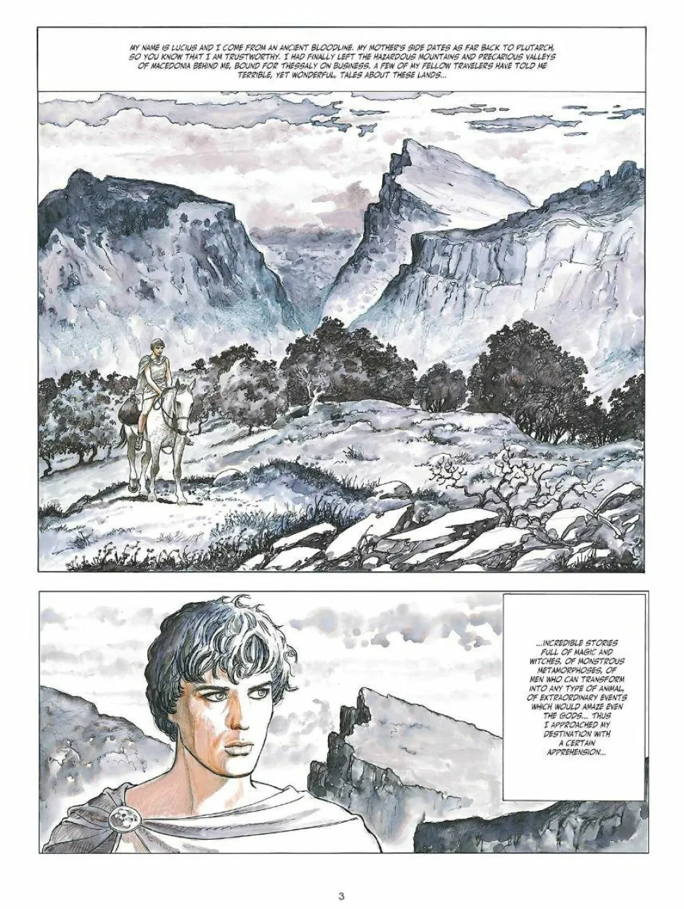 Milo Manara's The Golden Ass Hardcover Book