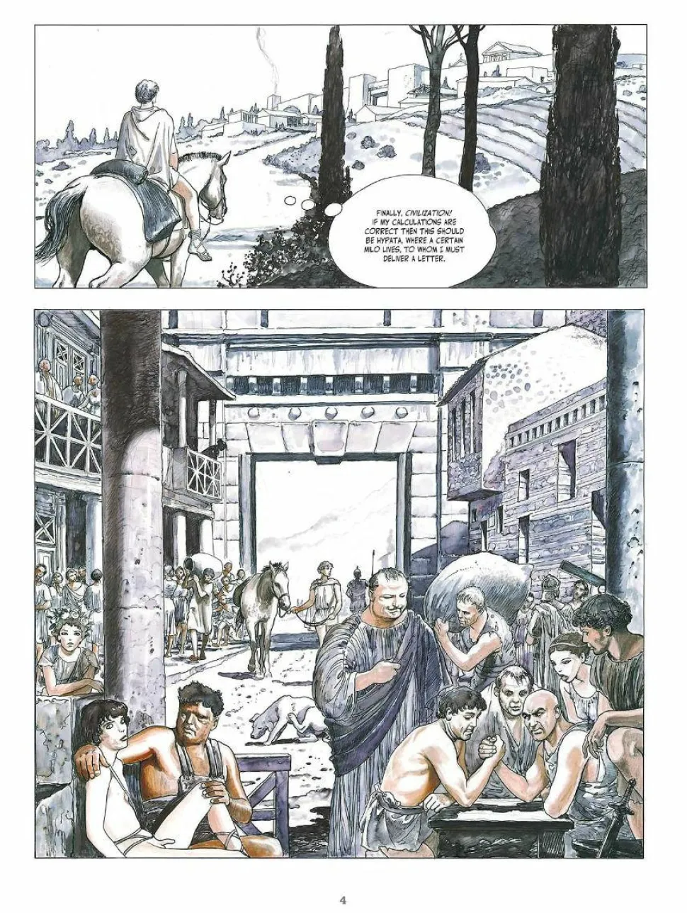 Milo Manara's The Golden Ass Hardcover Book