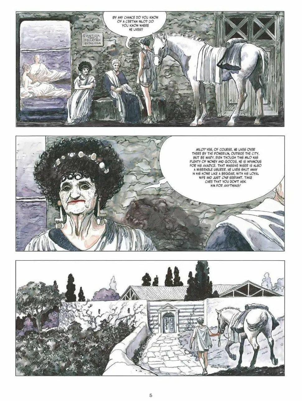 Milo Manara's The Golden Ass Hardcover Book