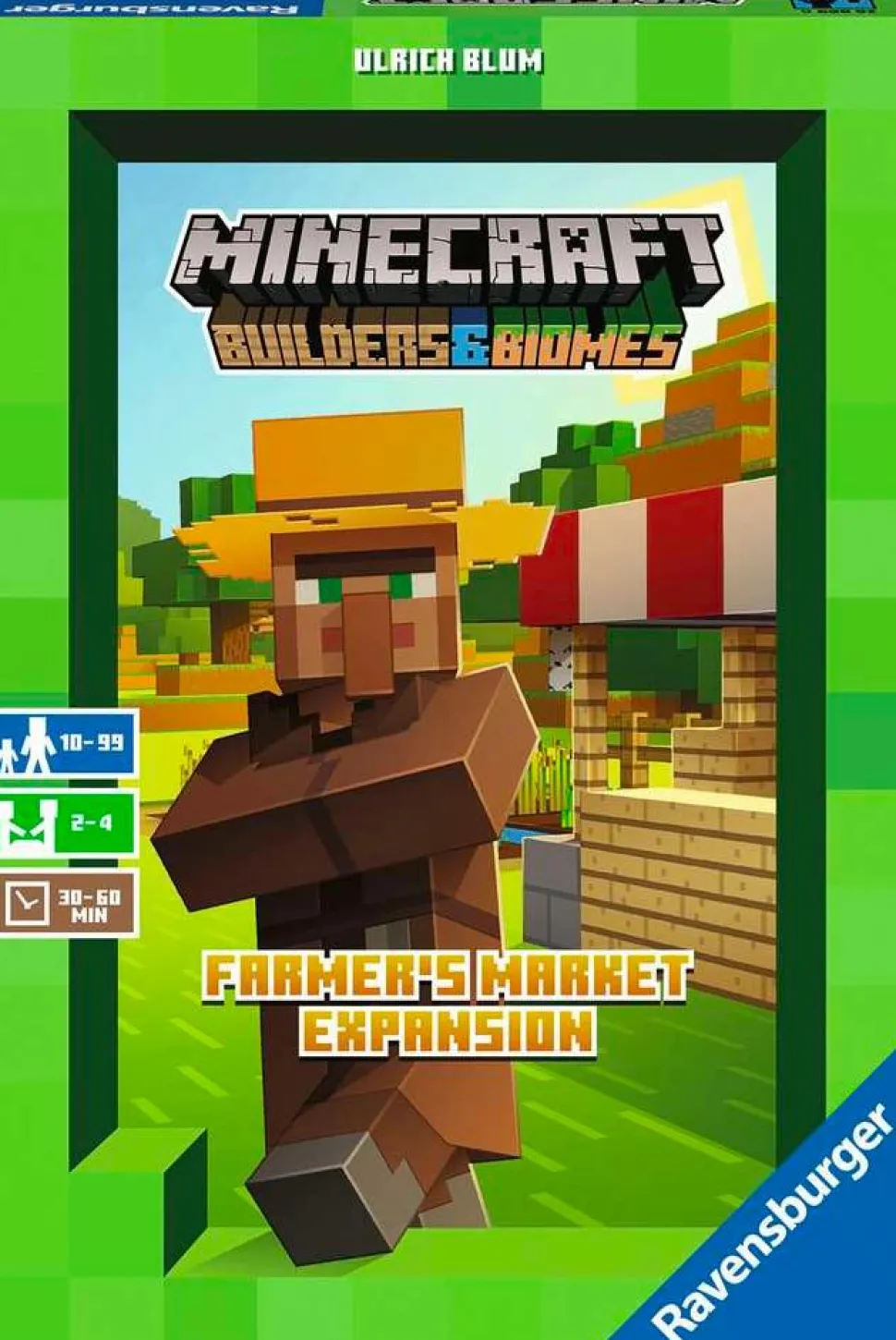 Minecraft - Builders and Biomes Farmer’s Market Board Game Expansion
