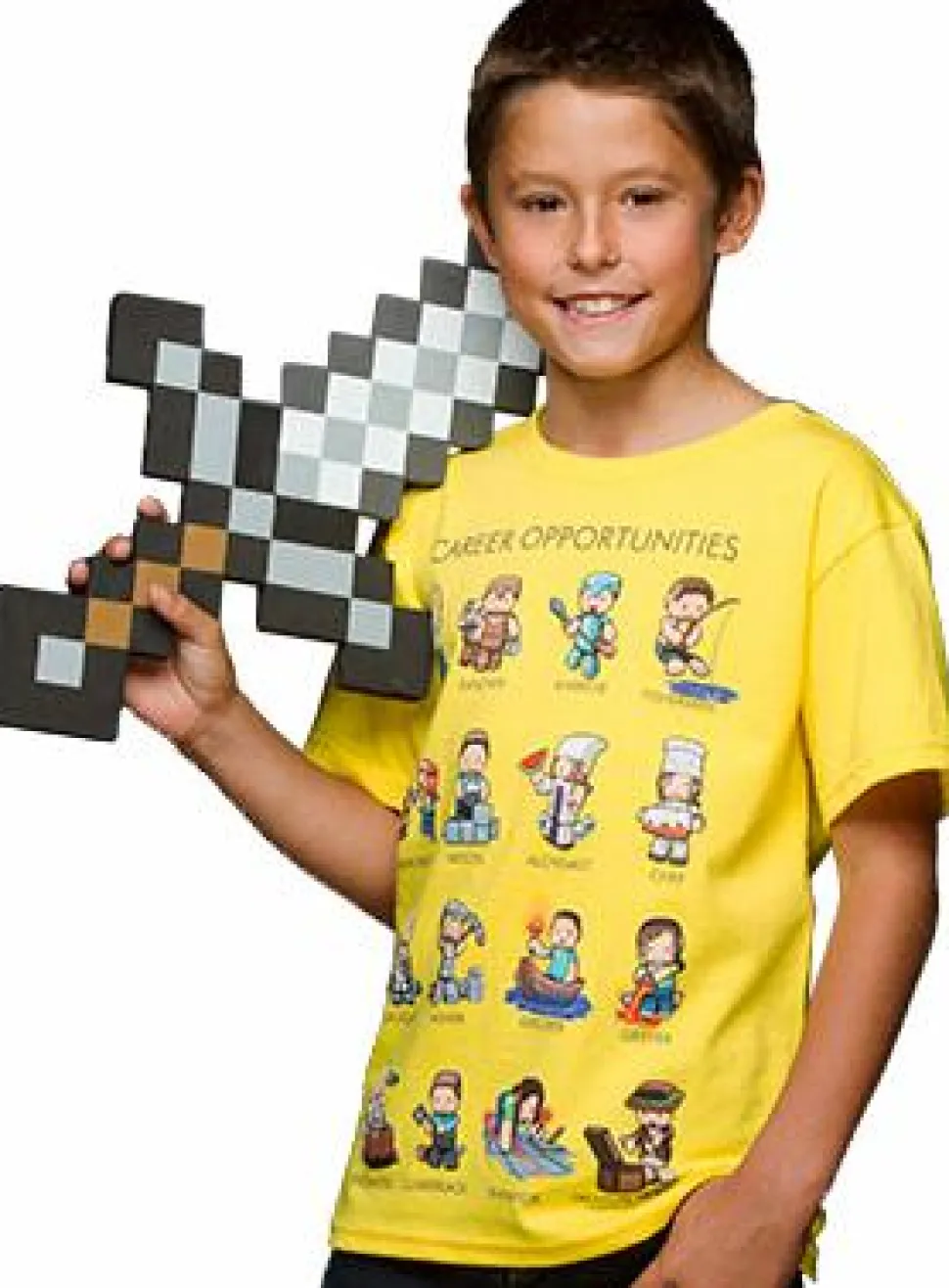 Minecraft - Career Opportunities Yellow Kids or Youth T-Shirt