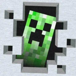 Minecraft - Creeper Inside Baby Creeper Jumpsuit/Onesie