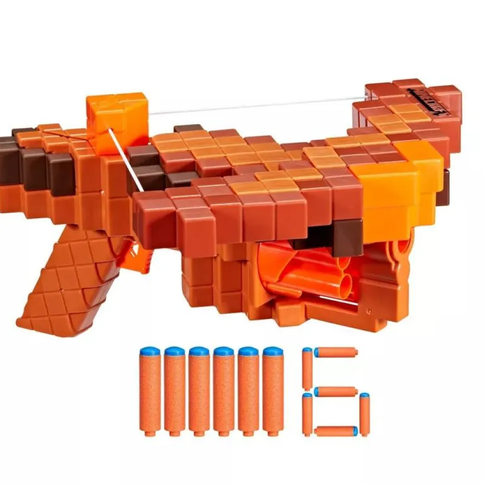 Minecraft - Pillager's Crossbow Nerf Dart Blaster Roleplay Replica