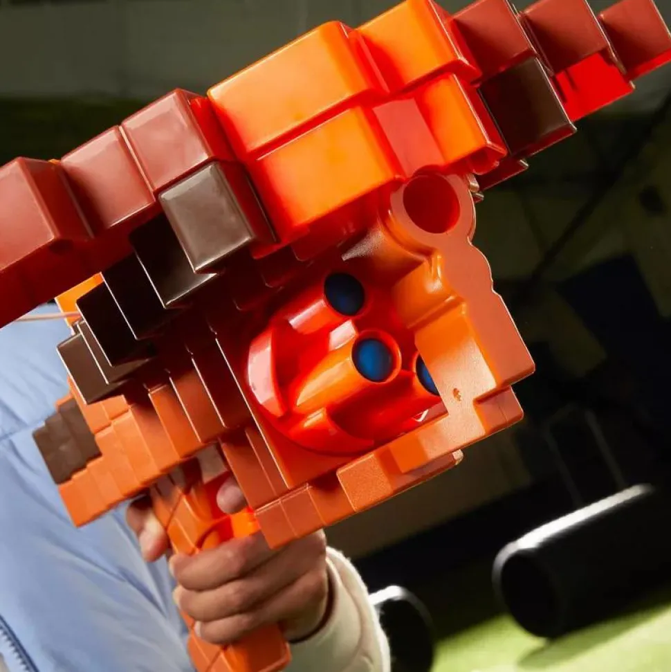 Minecraft - Pillager's Crossbow Nerf Dart Blaster Roleplay Replica