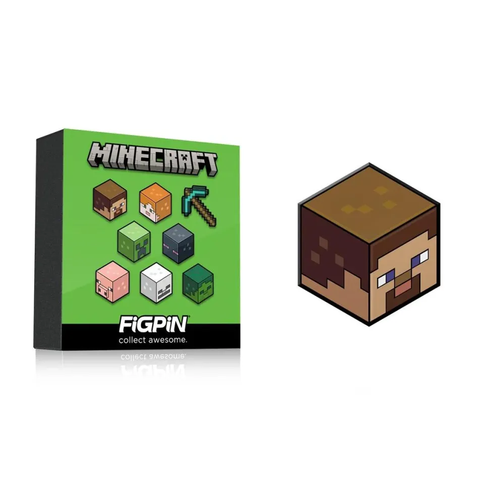 Minecraft - Series 1 FiGPiN Mystery Blind Box Mini Enamel Pin (Single Unit)