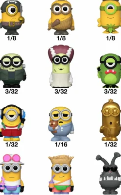 Minions - Bitty Pop! Blind Bag Vinyl Figure (Display of 32 Units)