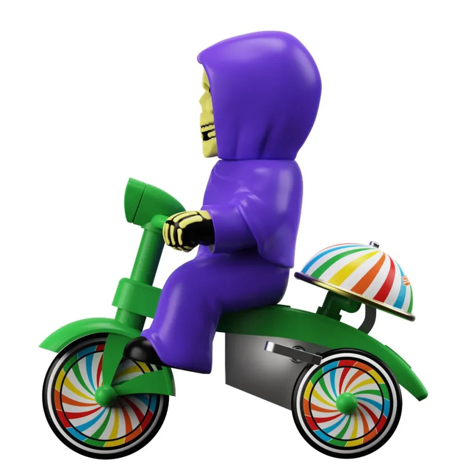Misfits - The Fiend (Purple with Green Trike) Super Cycles 5" Vinyl Figure