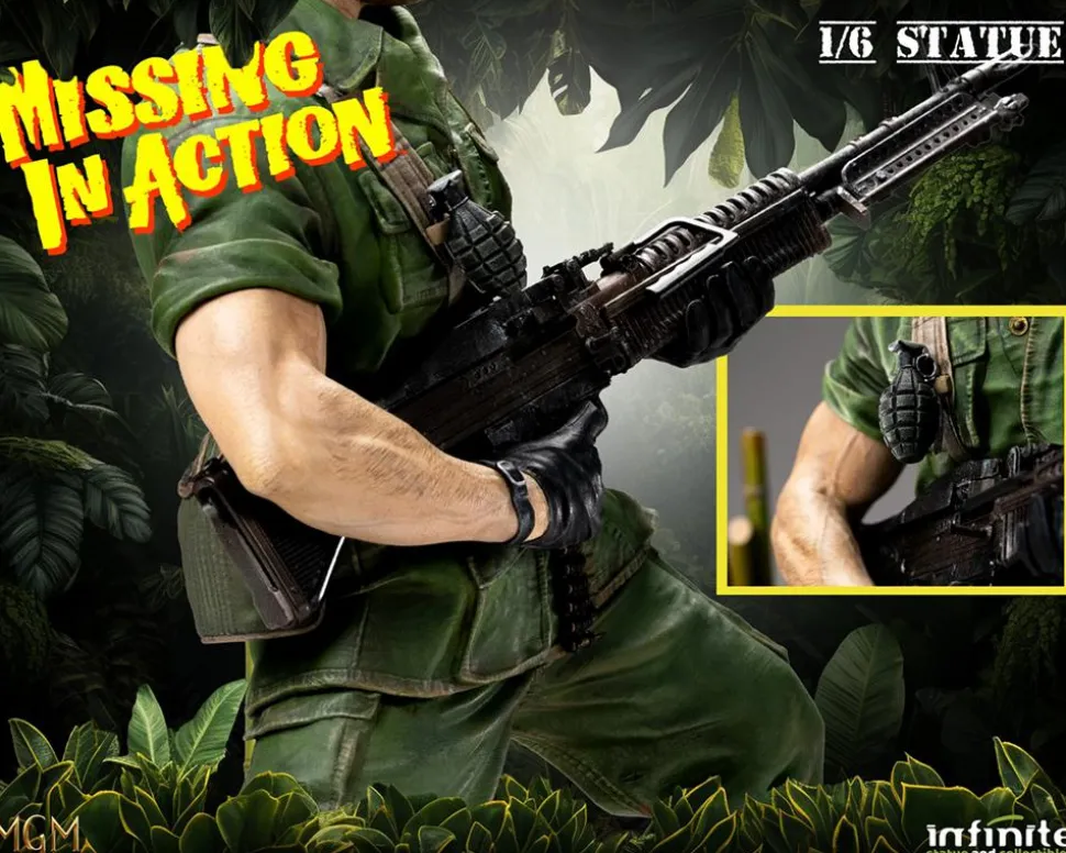 Missing in Action (1984) - Colonel James Braddock 1/6th Scale Statue