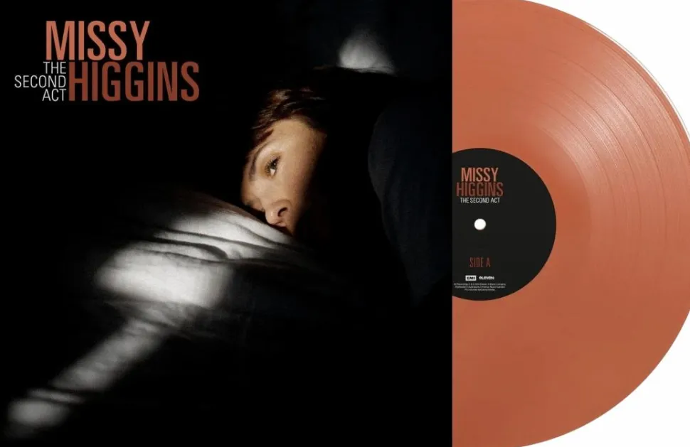 Missy Higgins - The Second Act LP Vinyl Record (Orange Coloured Vinyl)
