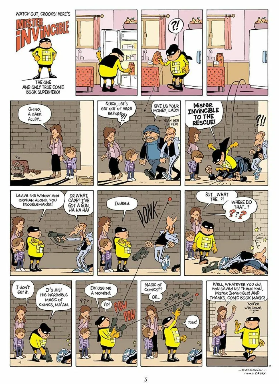 Mister Invincible: Local Hero by Pascal Jousselin Paperback Book