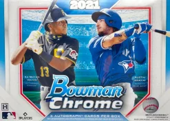MLB Baseball - 2021 Topps Bowman Chrome Hobby Trading Cards HTA Choice Box