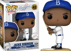MLB Baseball - Jackie Robinson Batting Pop! Vinyl Figure