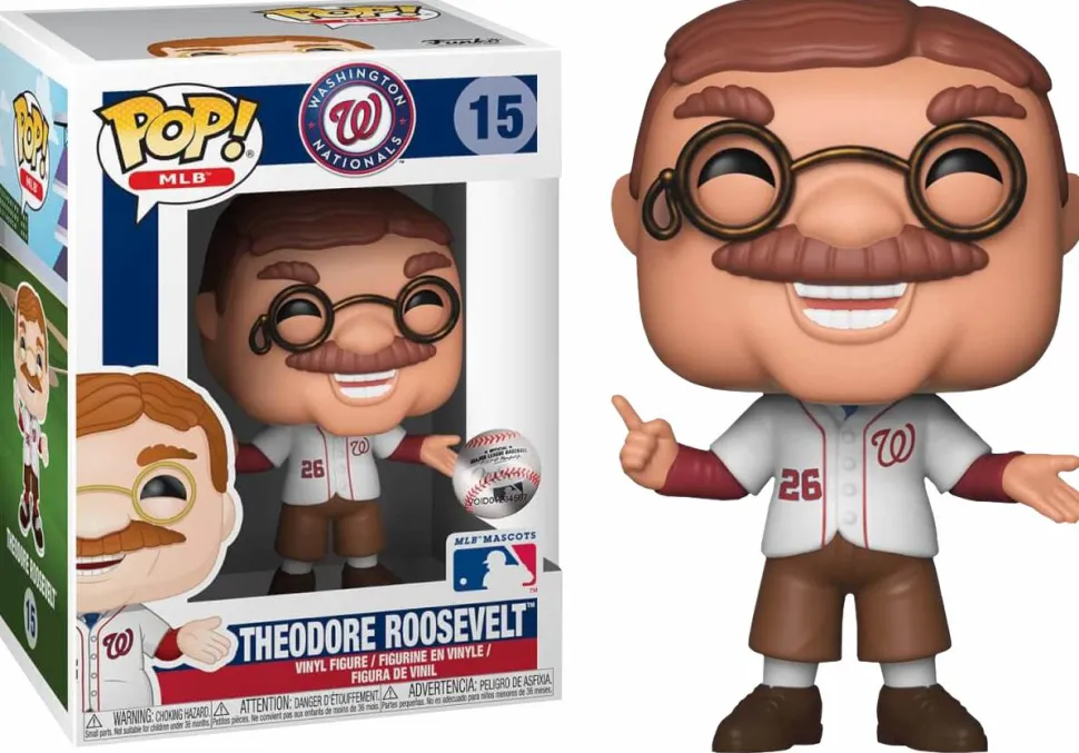 MLB Baseball - Theodore Roosevelt Washington Nationals Mascot Pop! Vinyl Figure
