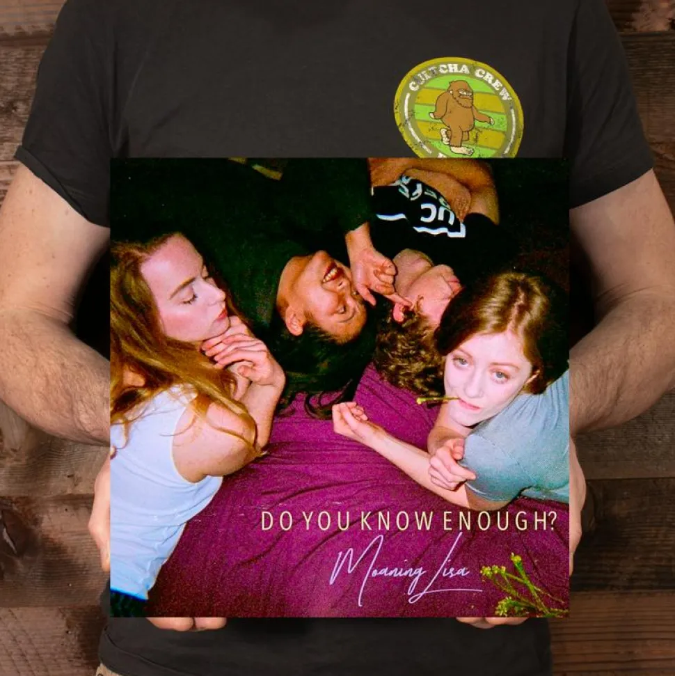 Moaning Lisa - Do You Know Enough? + The Sweetest LP Vinyl Record (Purple Coloured Vinyl)