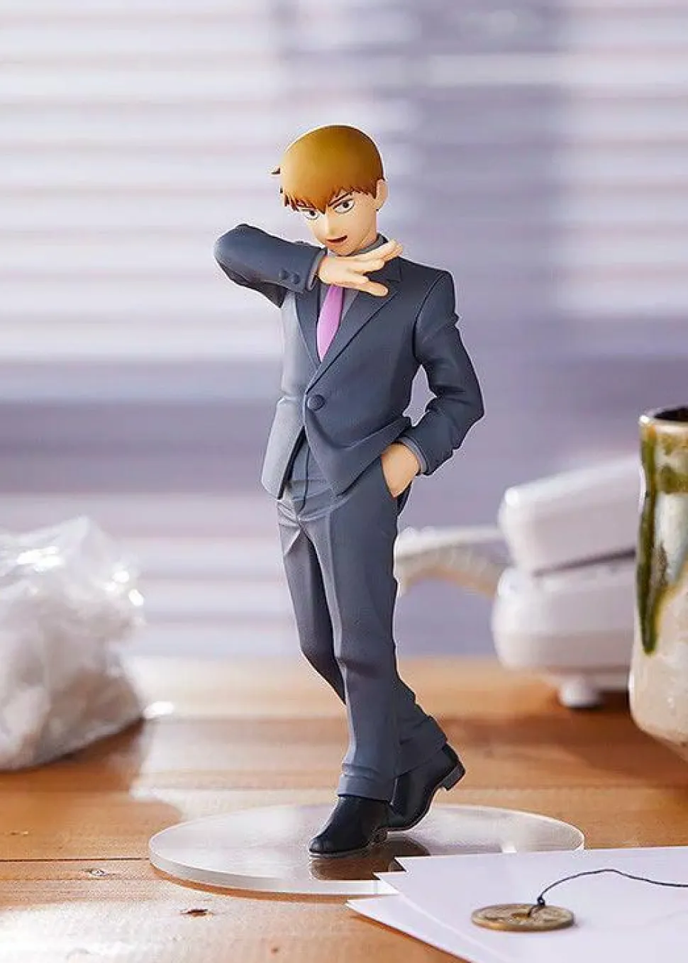 Mob Psycho 100 III - Arataka Reigen Pop Up Parade 6.5" Statue
