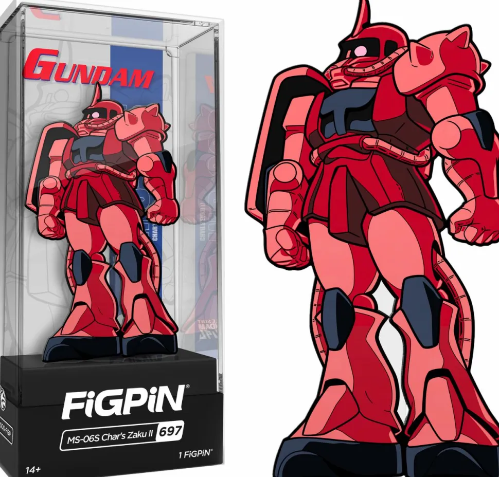 Mobile Suit Gundam - MS-06S Char's Zaku II FigPin Enamel Pin