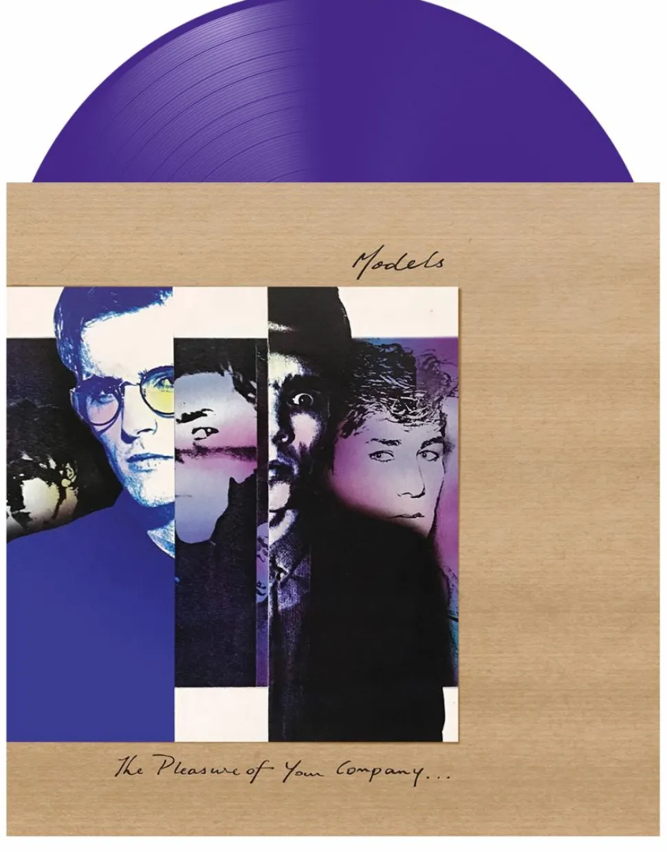 Models - The Pleasure Of Your Company LP Vinyl Record (Purple Coloured Vinyl)