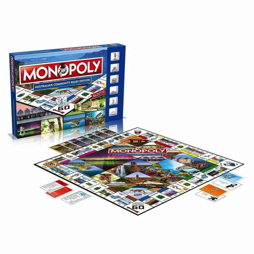 Monopoly - Australian Community Relief Edition Board Game