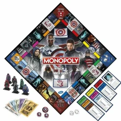 Monopoly - The Falcon and the Winter Soldier Edition Board Game