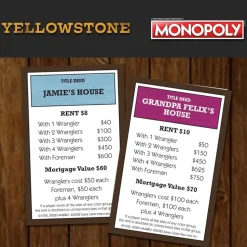 Monopoly - Yellowstone Edition Board Game