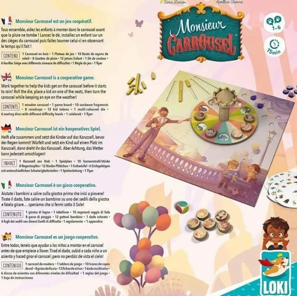 Monsieur Carrousel - Board Game