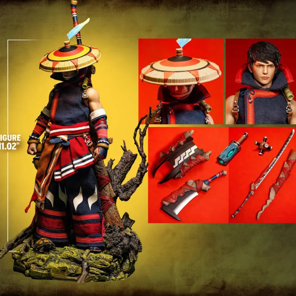 Monster Hunter - Male Hunter Yukumo Armour Deluxe 1/6th Scale Action Figure