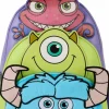 Monsters, Inc. - Sulley, Mike & Randall Triple Pocket Lenticular 12" Faux Leather Mini Backpack