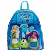 Monsters University - Scare Games 11” Faux Leather Mini Backpack