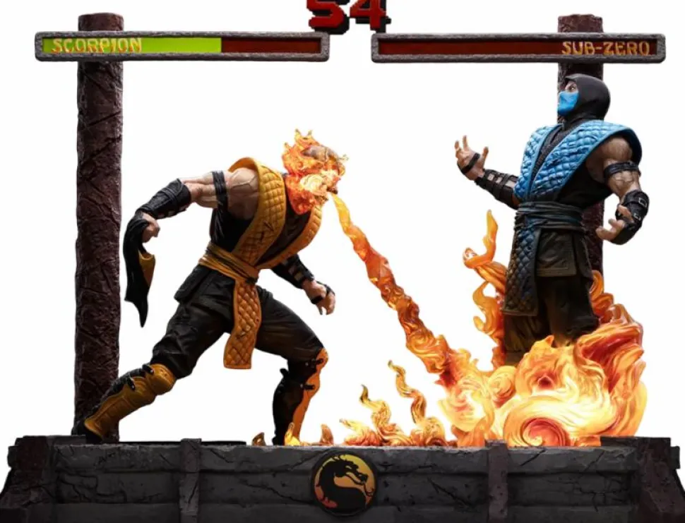 Mortal Kombat - Scorpion Fatality Deluxe 1/10th Scale Diorama Statue