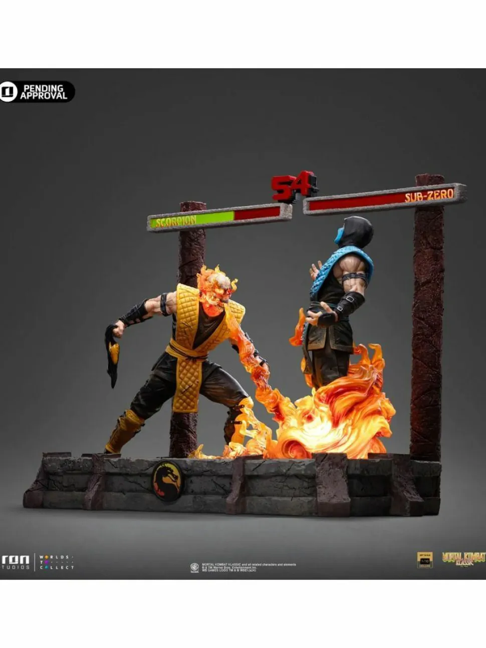 Mortal Kombat - Scorpion Fatality Deluxe 1/10th Scale Diorama Statue