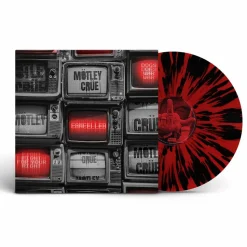 Motley Crue - Cancelled EP Vinyl Record (Red & Back Splatter Coloured Vinyl)