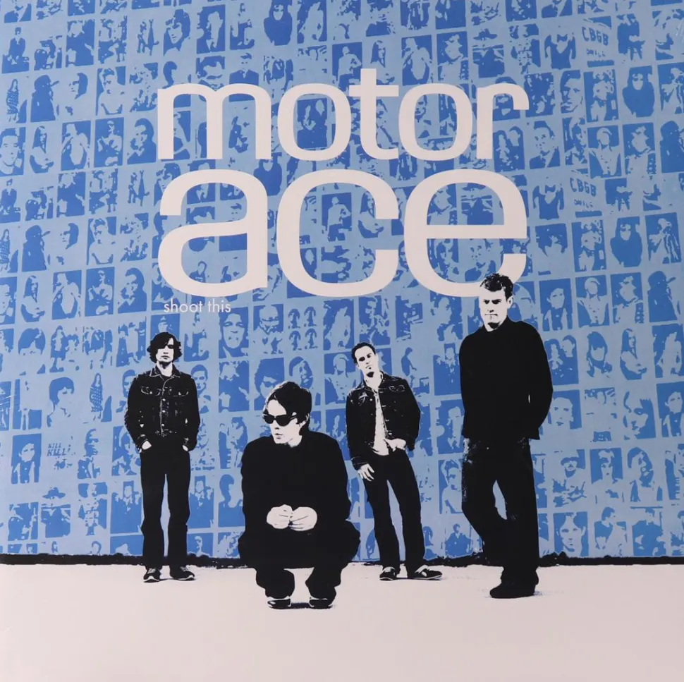 Motor Ace - Shoot This LP Vinyl Record (White Vinyl)