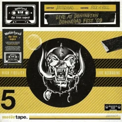 Motorhead - The Lost Tapes, Vol. 5 (Live at Donington, 2008) 2xLP Vinyl Record (Yellow Coloured Vinyl)