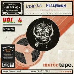 Motorhead - The Lost Tapes Vol. 4 (Live At Sporthalle, Heilbronn, 29th December 1984) 2xLP Vinyl Record (2023 Record Store Day Exclusive Amber Coloured Vinyl)