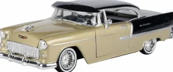 Motormax - 1955 Chevy Bel Air Coupe Get Low Collection 1/24th Scale Die-Cast Vehicle Replica