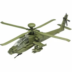 Motormax - AH-64 Apache Longbow Attack Helicopter Sky Wings Collection 1/48th Scale Die-Cast Vehicle Replica