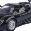 Motormax - Black Pagani Zonda C12 Timeless Legends Collection 1/24th Scale Die-Cast Vehicle Replica