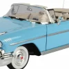 Motormax - Blue 1958 Chevrolet Impala Timeless Legends Collection 1/18th Scale Die-Cast Vehicle Replica