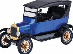 Motormax - Blue 1925 Ford Model T Touring (Convertible) Platinum Collection 1/24th Scale Die-Cast Vehicle Replica