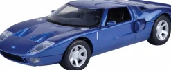 Motormax - Blue Ford GT Concept Timeless Legends Collection 1/24th Scale Die-Cast Vehicle Replica