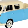 Motormax - Blue Volkswagen Type 2 (T1) Pickup Timeless Legends Collection 1/24th Scale Die-Cast Vehicle Replica