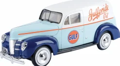Motormax - Gulf Livery 1940 Ford Sedan Delivery Gulf Collection 1/24th Die-Cast Vehicle Replica