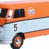 Motormax - Gulf Livery Volkswagen Type 2 (T1) Bus Gulf Collection 1/24th Die-Cast Vehicle Replica