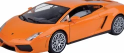 Motormax - Orange Lamborghini LP560-4 Timeless Legends Collection 1/24th Scale Die-Cast Vehicle Replica